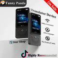 Al Language Translator Device | No Additional Charges L Translation Does Not Require a Signal Source | Translate 138+Languages with Wifi | Translation Multi-Language Touchscreen Real-Time Translaton