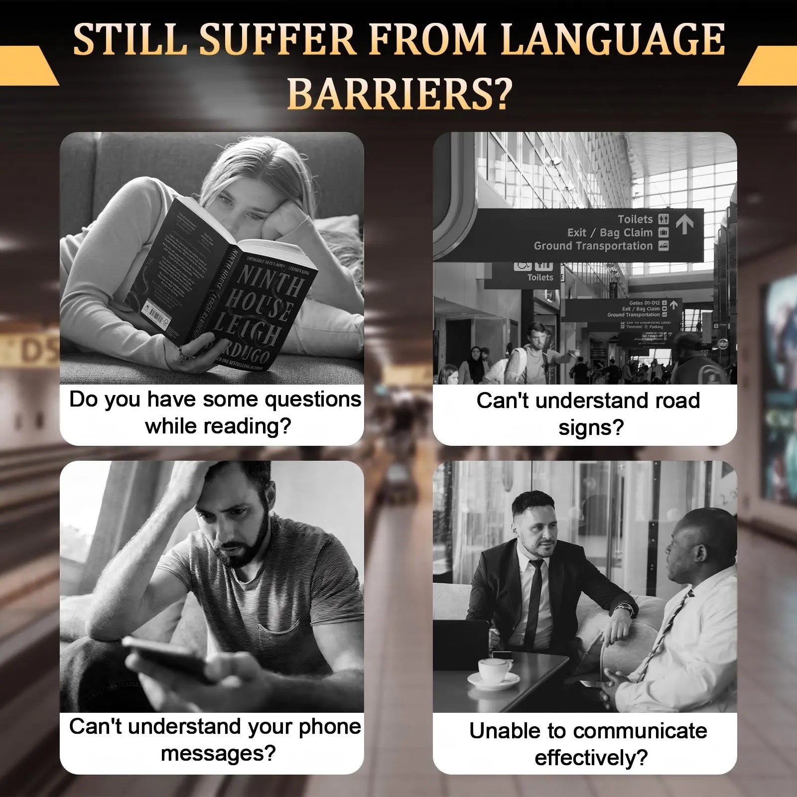 Al Language Translator Device | No Additional Charges L Translation Does Not Require a Signal Source | Translate 138+Languages with Wifi | Translation Multi-Language Touchscreen Real-Time Translaton